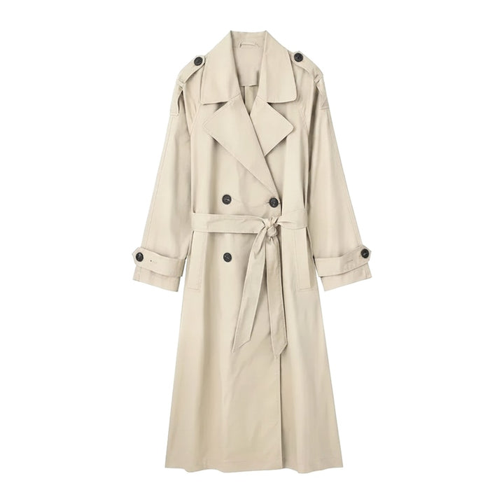 Jana – Trenchcoats Damen in beige – Vorderansicht