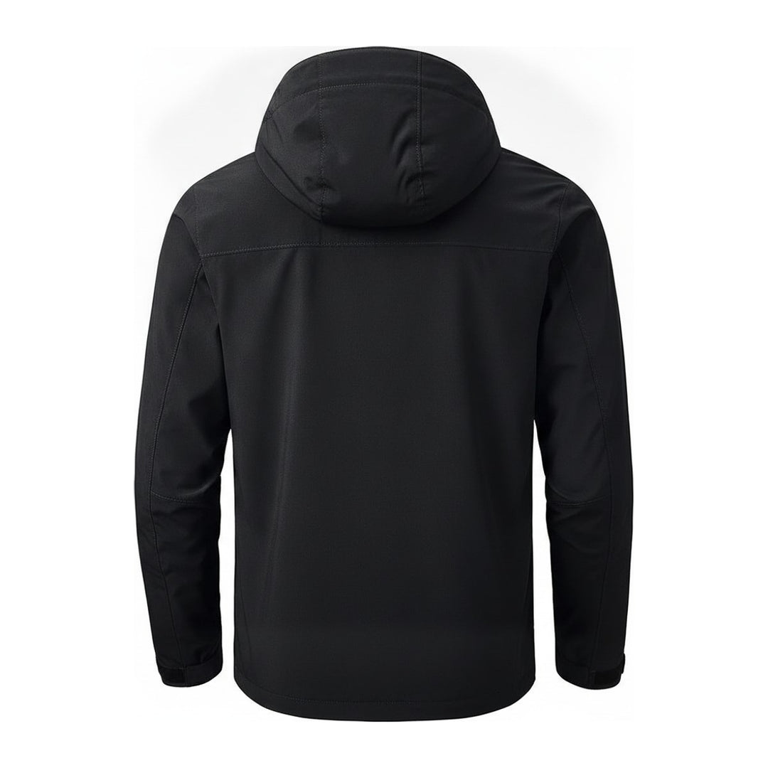 Ehp – Windbreaker in schwarz – Rückansicht