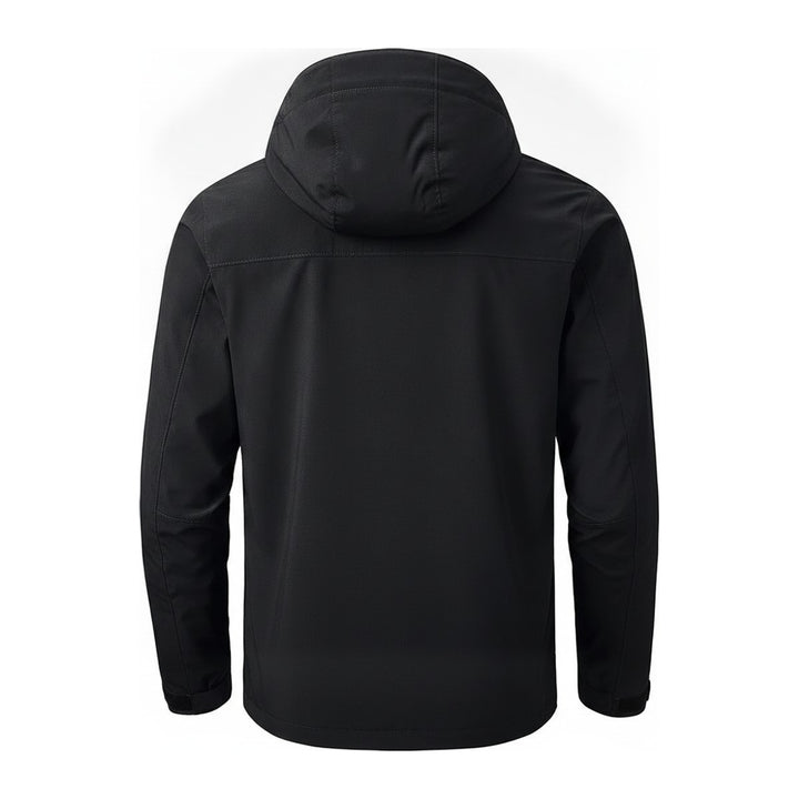 Ehp – Windbreaker in schwarz – Rückansicht