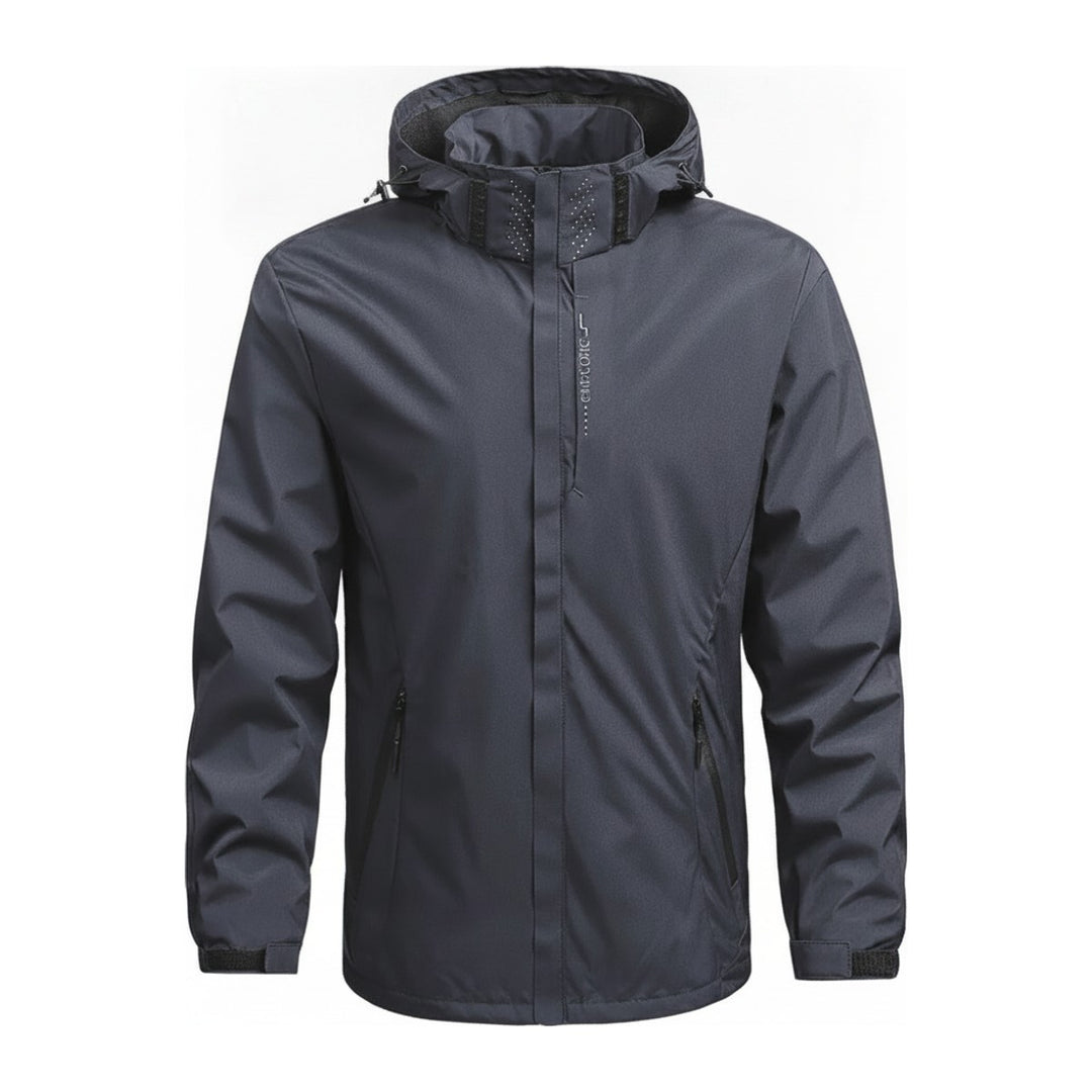 Ehp – Windbreaker in grau – Vorderansicht