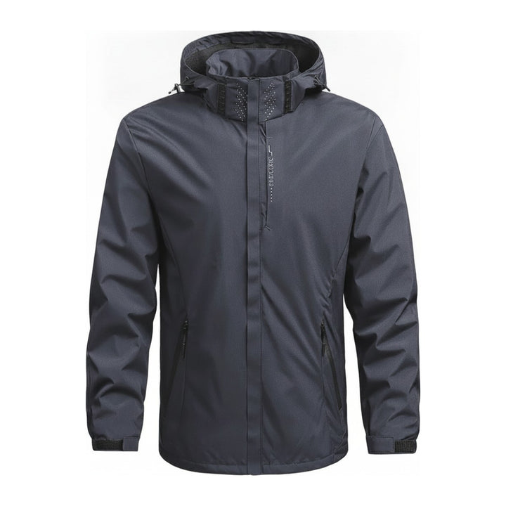 Ehp – Windbreaker in grau – Vorderansicht