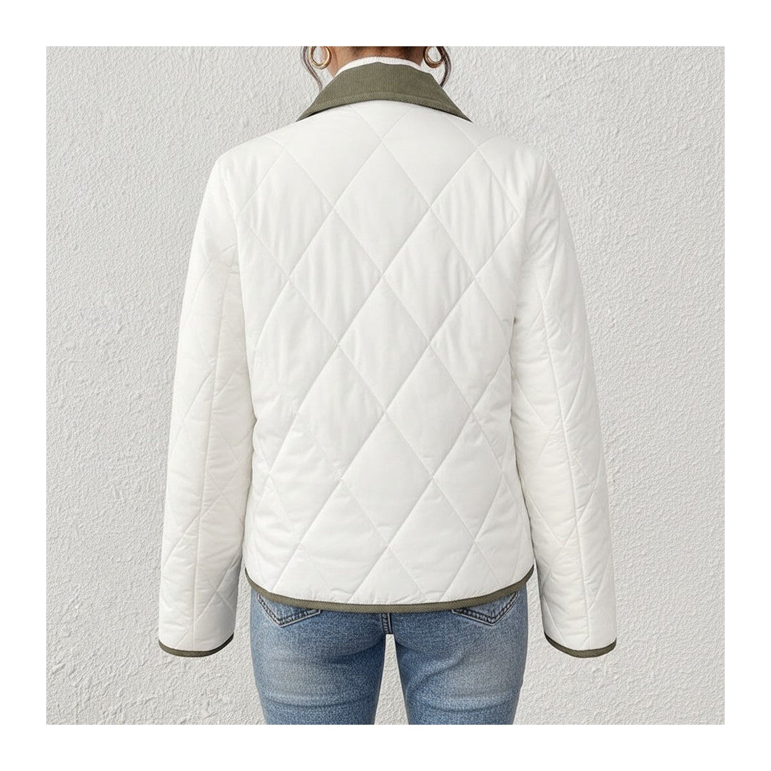 Tundra – Steppjacken Damen in weiss – Rückansicht
