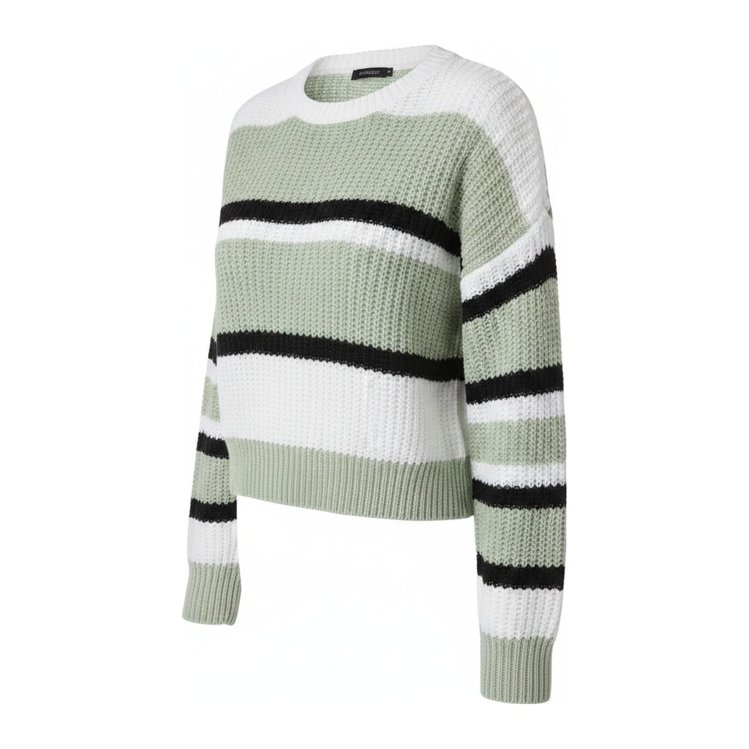 Ami – Pullover Damen in grün – Seitenansicht