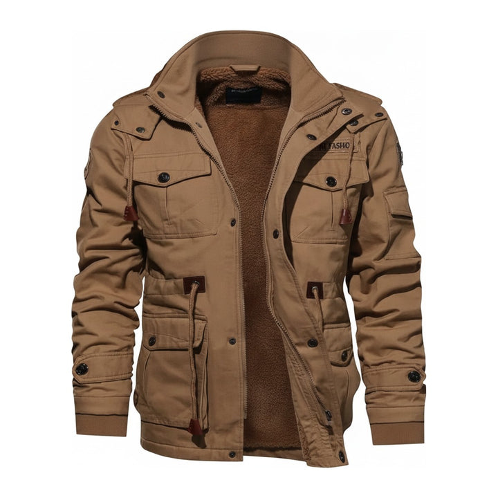 Tark – Jacken Herren in khaki – Vorderansicht