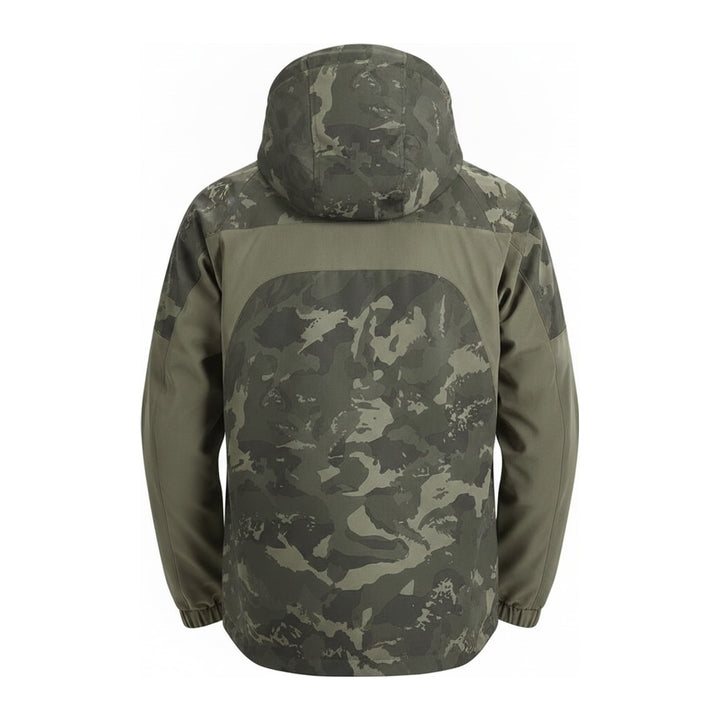 Teknik – Windbreaker Herren in grün – Rückansicht