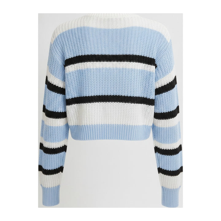 Ami – Pullover Damen in blau – Rückansicht