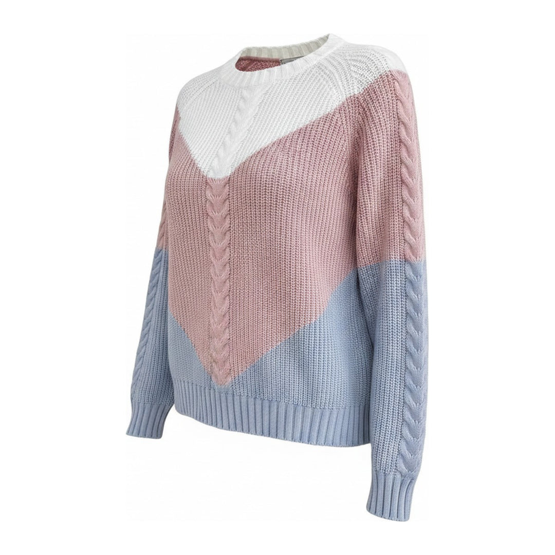 Hes – Pullover Damen in rosa – Seitenansicht