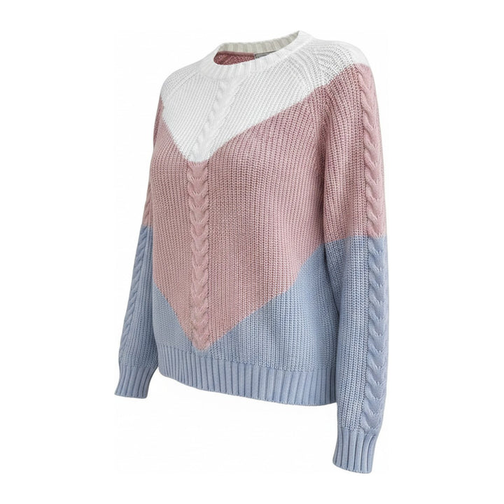 Hes – Pullover Damen in rosa – Seitenansicht