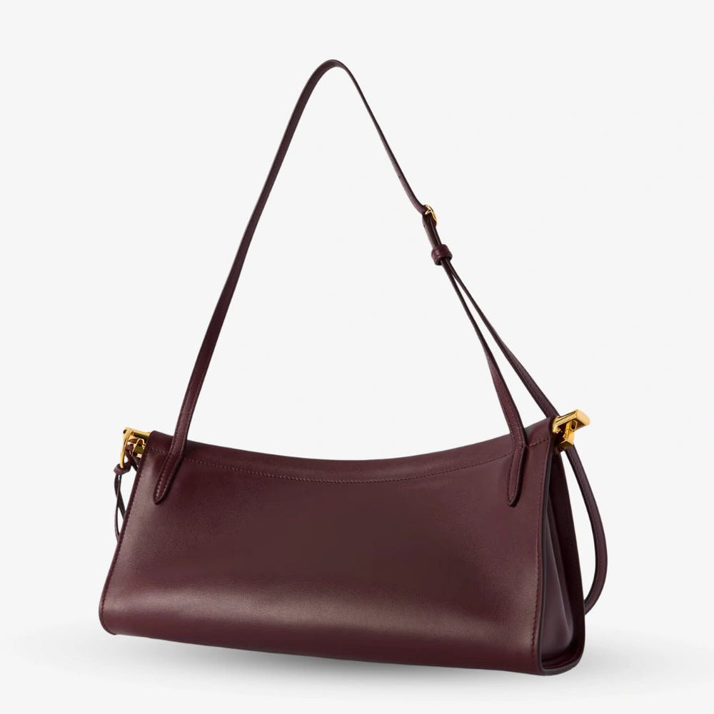 Alma – Vintage Damen Schultertasche mit Bügelverschluss - Luftfreiheit