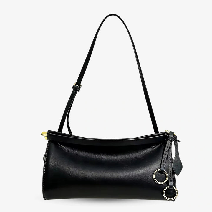 Alma – Vintage Damen Schultertasche mit Bügelverschluss - Luftfreiheit