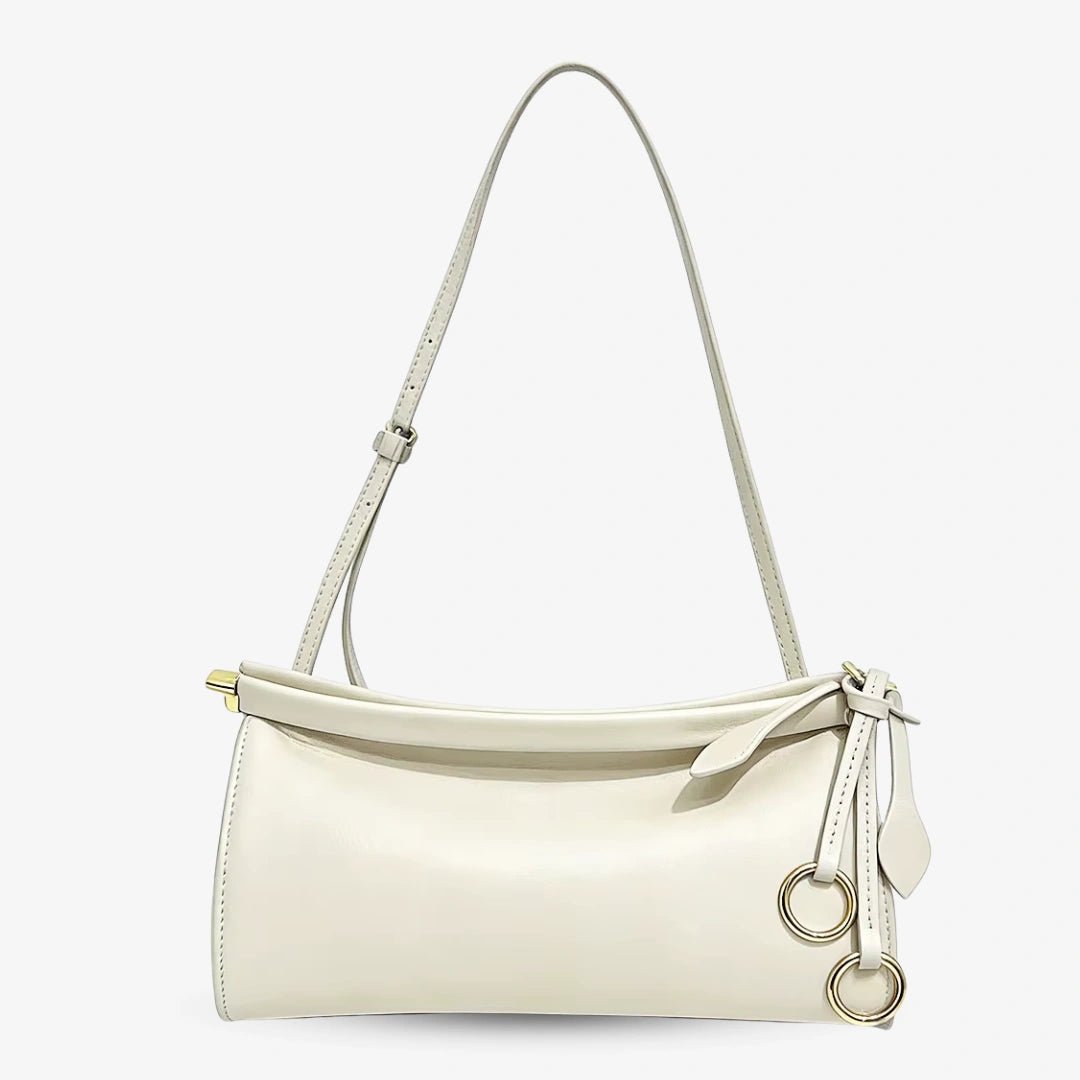 Alma – Vintage Damen Schultertasche mit Bügelverschluss - Luftfreiheit