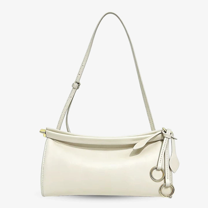 Alma – Vintage Damen Schultertasche mit Bügelverschluss - Luftfreiheit