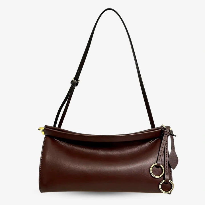 Alma – Vintage Damen Schultertasche mit Bügelverschluss - Luftfreiheit