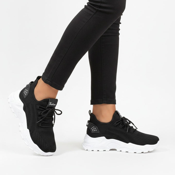 Bell – Sneaker mit Mesh-Strick - Luftfreiheit