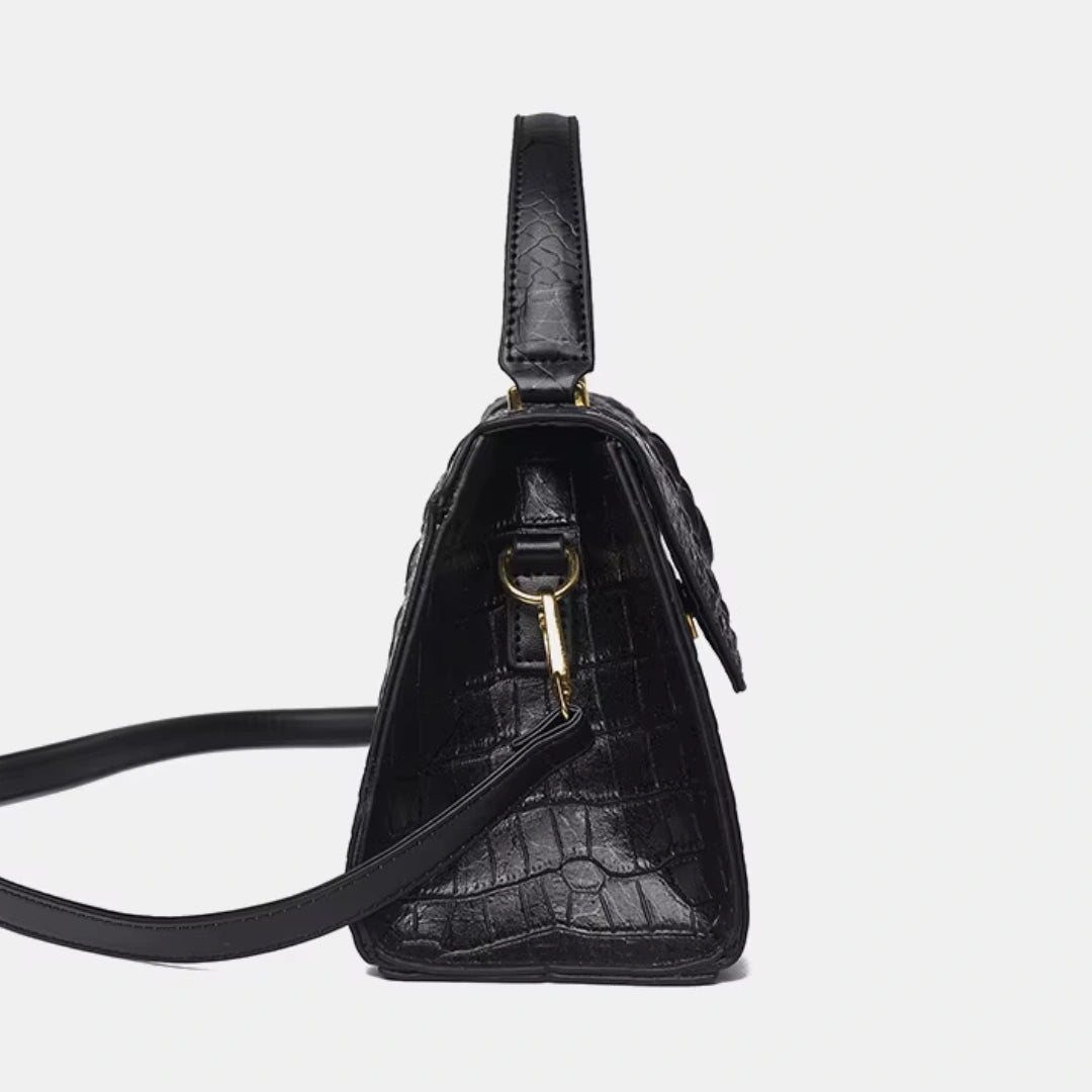 Bella Croco – Damen Handtasche im Kroko - Stil - Luftfreiheit