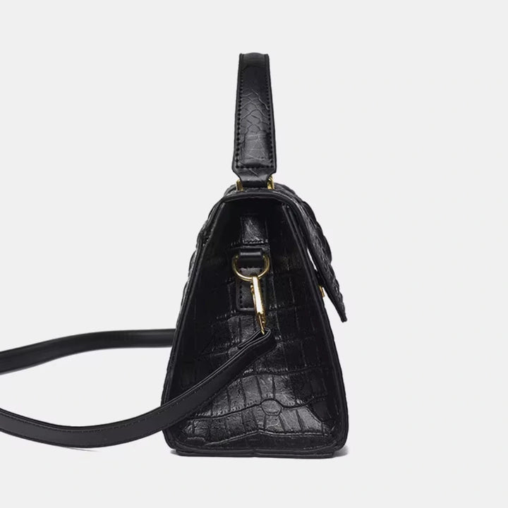 Bella Croco – Damen Handtasche im Kroko - Stil - Luftfreiheit