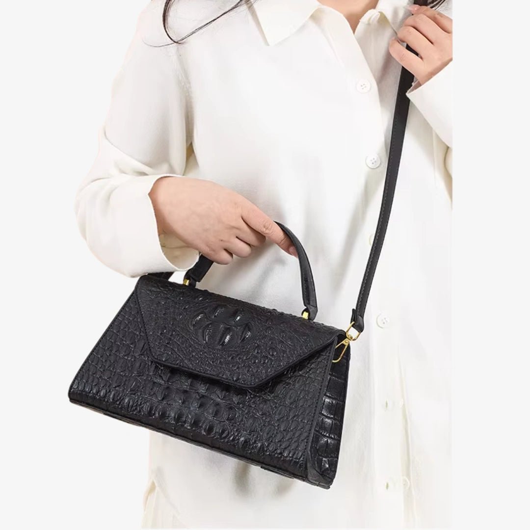 Bella Croco – Damen Handtasche im Kroko - Stil - Luftfreiheit