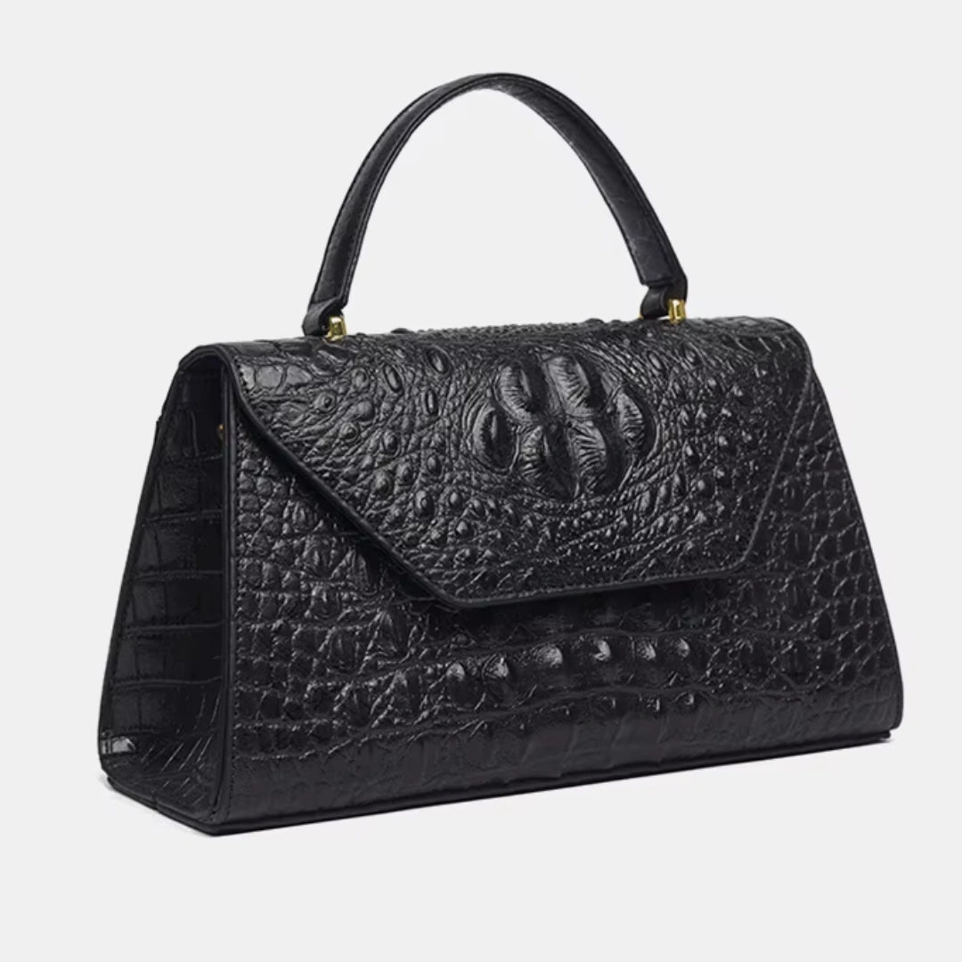 Bella Croco – Damen Handtasche im Kroko - Stil - Luftfreiheit