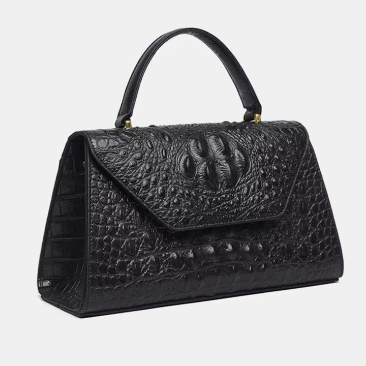 Bella Croco – Damen Handtasche im Kroko - Stil - Luftfreiheit