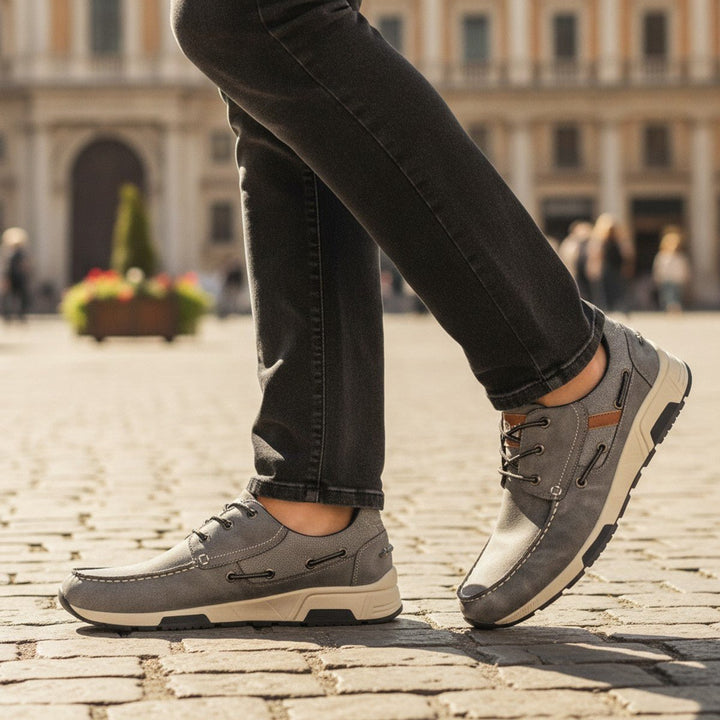 Boot – Bequeme Sneaker Herren mit Schnürung - Luftfreiheit