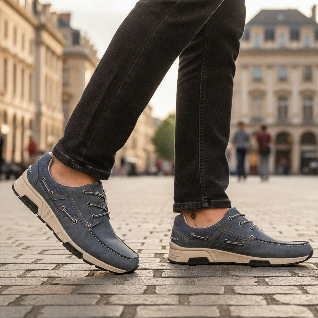 Boot – Bequeme Sneaker Herren mit Schnürung - Luftfreiheit