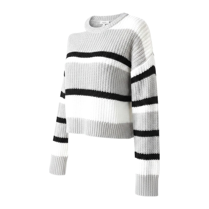Ami – Pullover Damen in grau – Seitenansicht