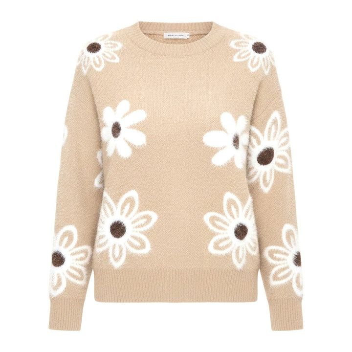Cilly – Pullover mit Blumenmuster - Luftfreiheit