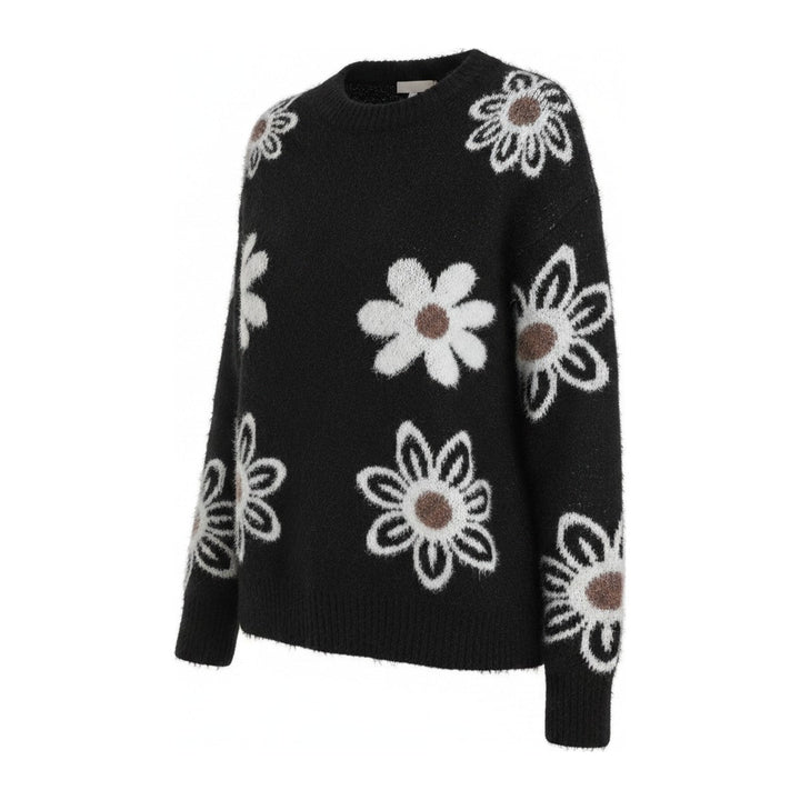 Cilly – Pullover mit Blumenmuster - Luftfreiheit