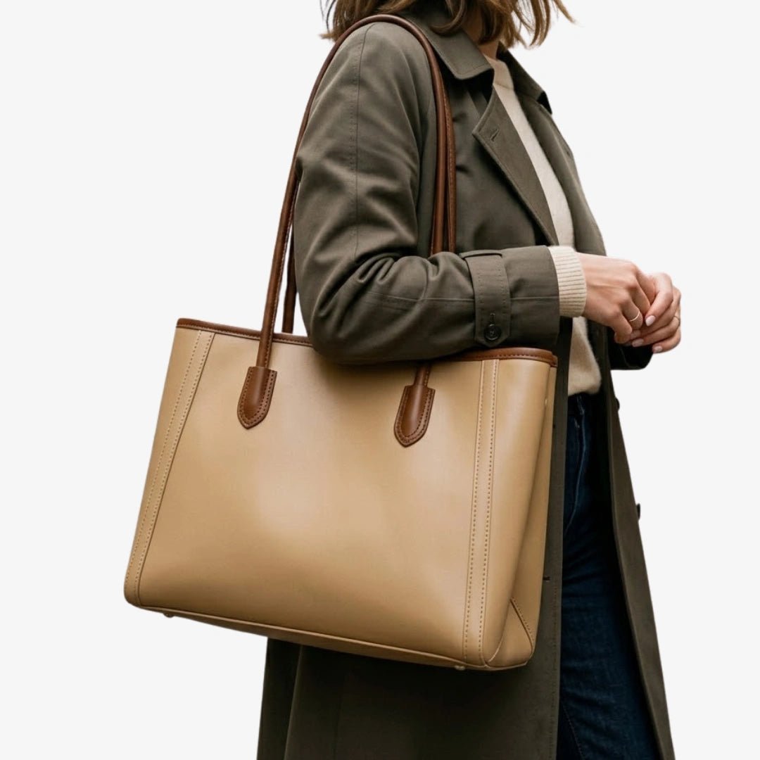 Clara – Klassische Damen Schultertasche - Luftfreiheit