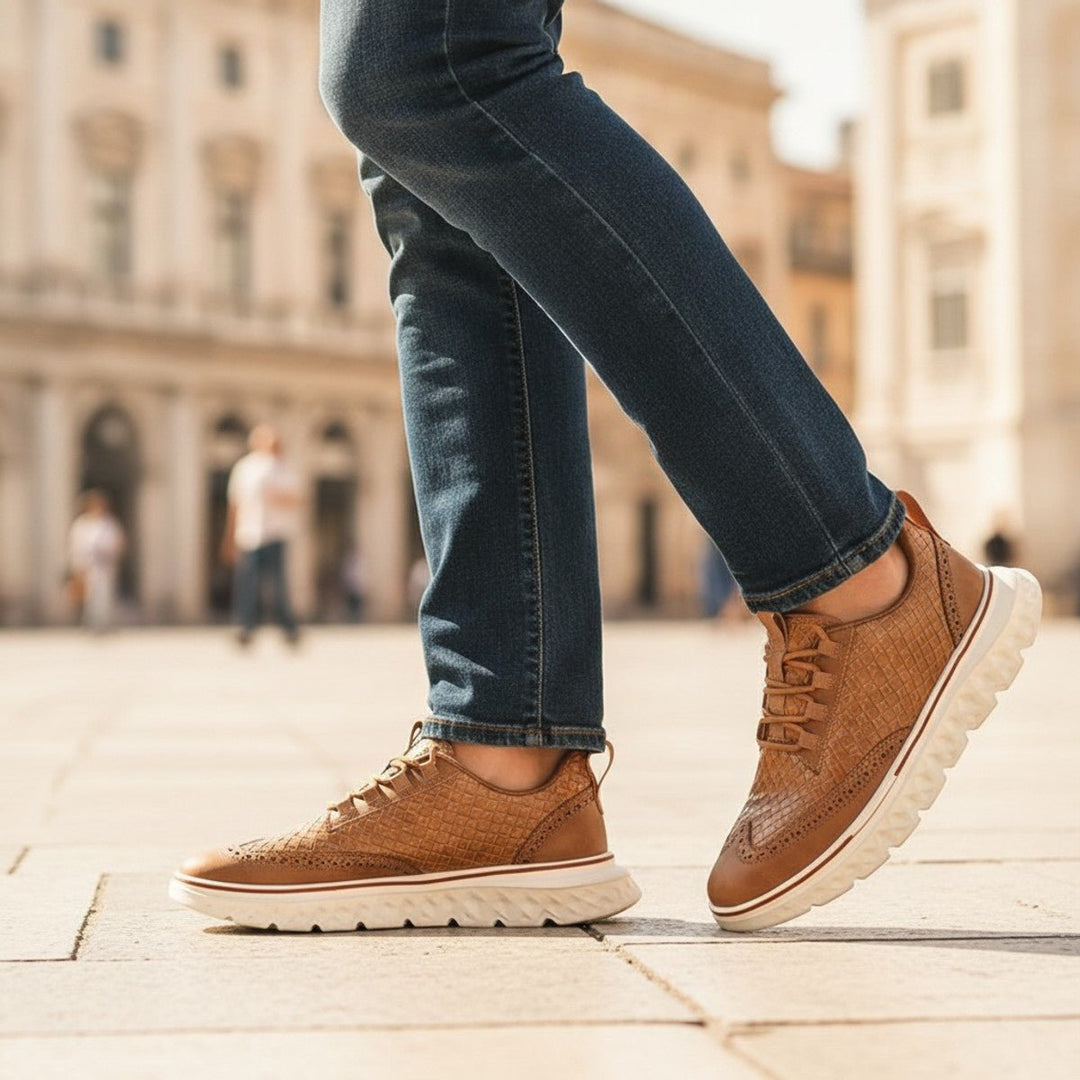 Conf – Herren-Sneaker mit atmungsaktiver Webstruktur - Luftfreiheit