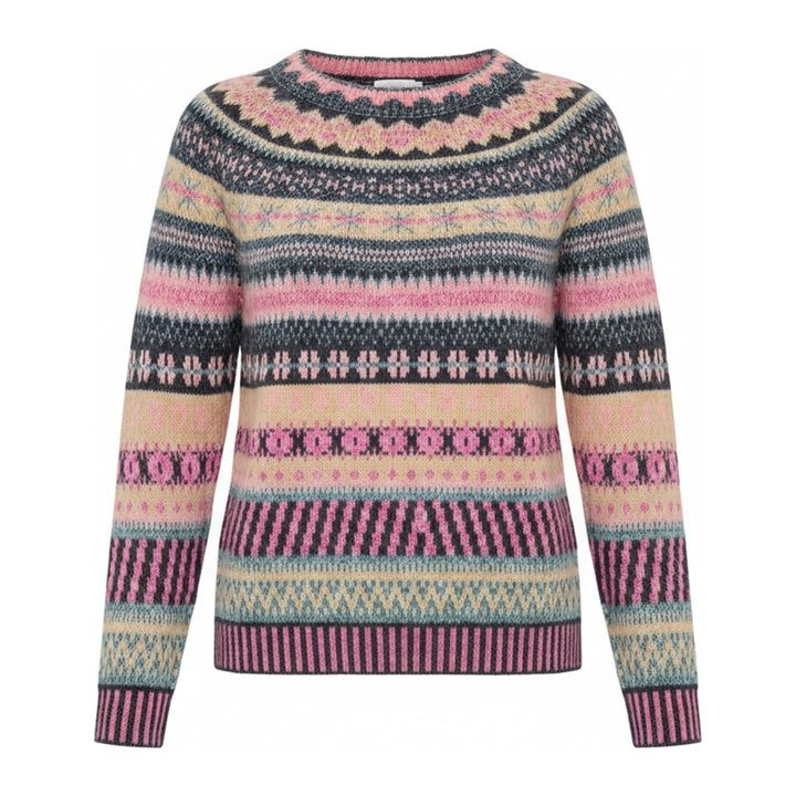 Elma – Pullover Damen in grau – Vorderansicht