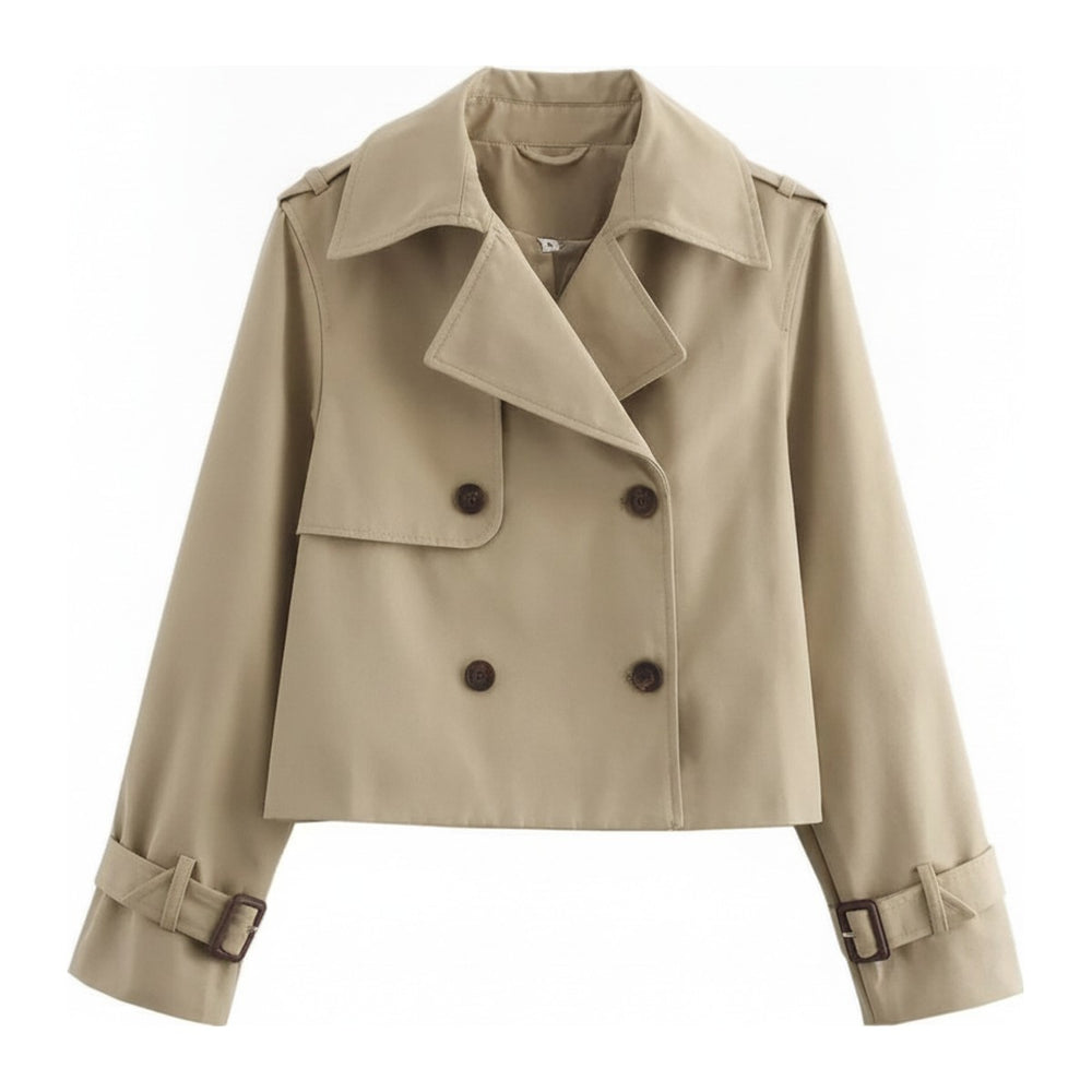 Nele – Jacken Damen in beige – Vorderansicht