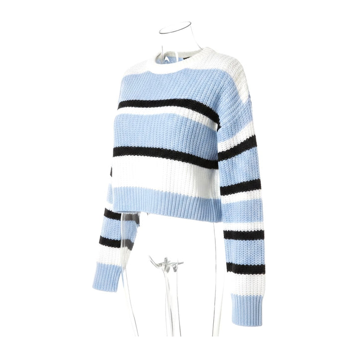 Ami – Pullover Damen in blau – Seitenansicht