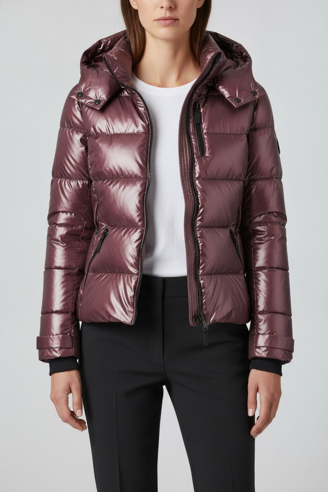 Dea – Steppjacke mit Gürtel und Kapuze - Luftfreiheit