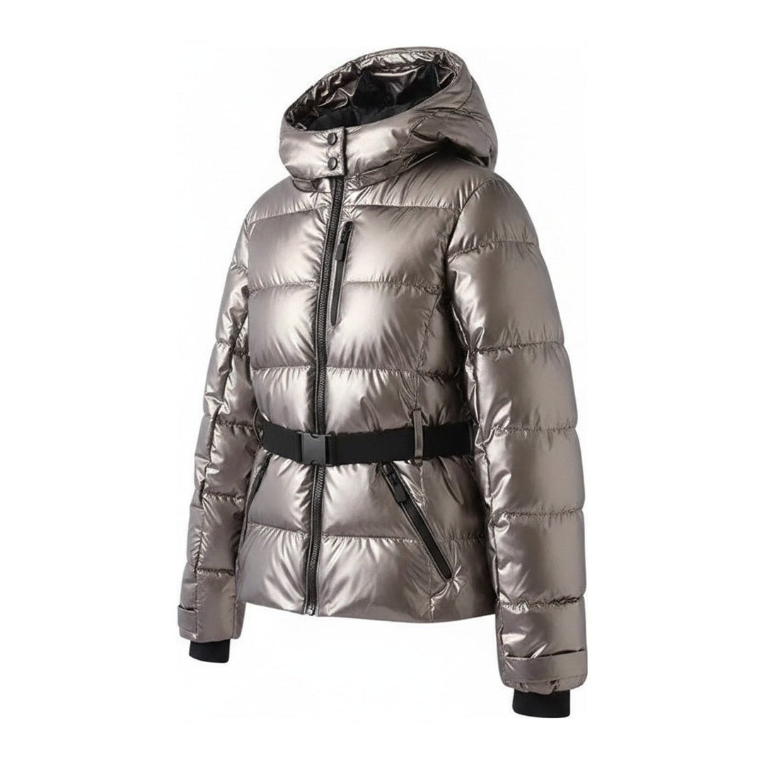 Dea – Steppjacke mit Gürtel und Kapuze - Luftfreiheit