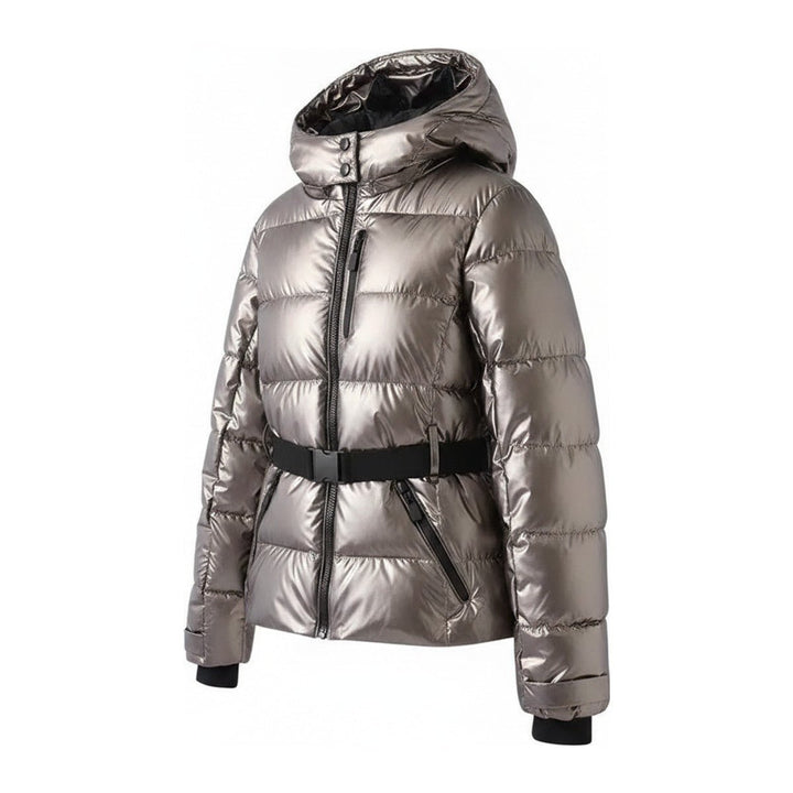 Dea – Steppjacke mit Gürtel und Kapuze - Luftfreiheit