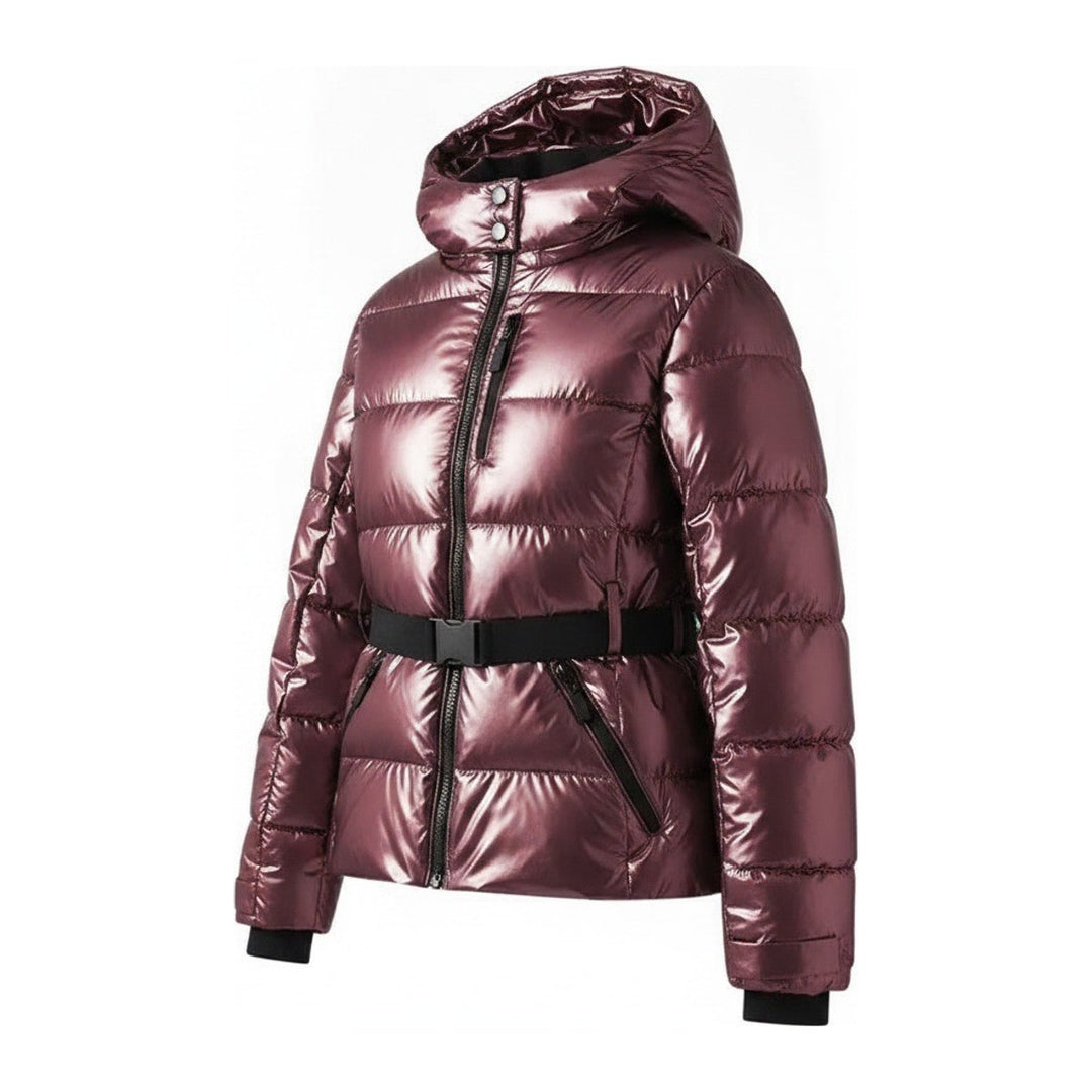 Dea – Steppjacke mit Gürtel und Kapuze - Luftfreiheit