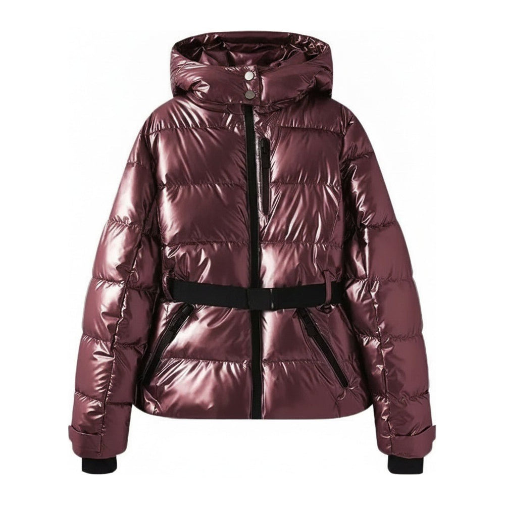 Dea – Steppjacke mit Gürtel und Kapuze - Luftfreiheit