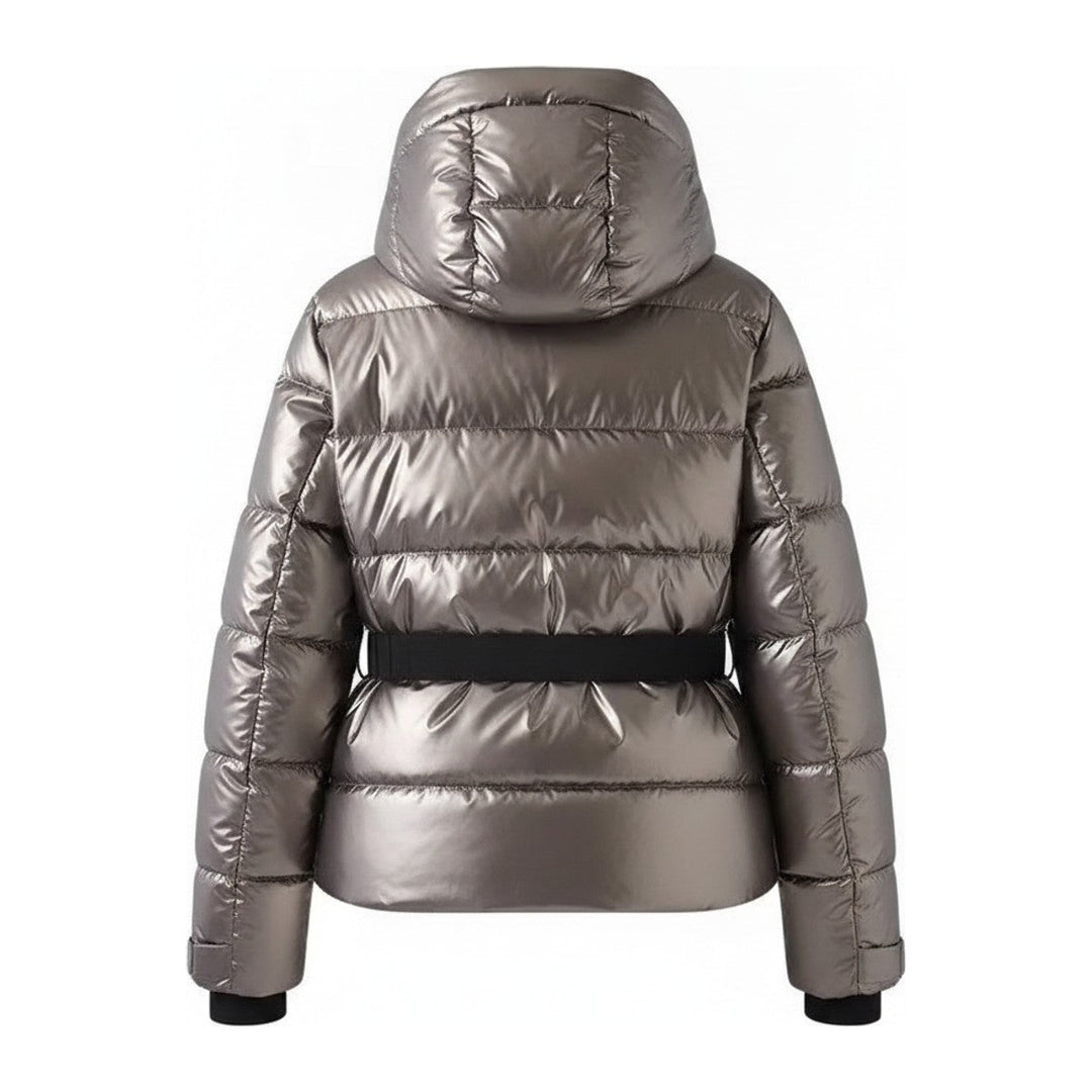 Dea – Steppjacke mit Gürtel und Kapuze - Luftfreiheit