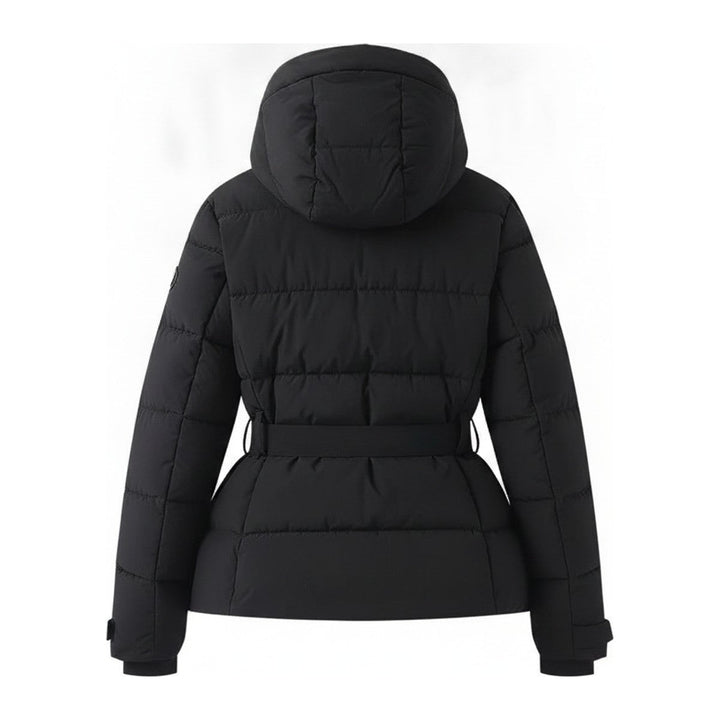 Dea – Steppjacke mit Gürtel und Kapuze - Luftfreiheit