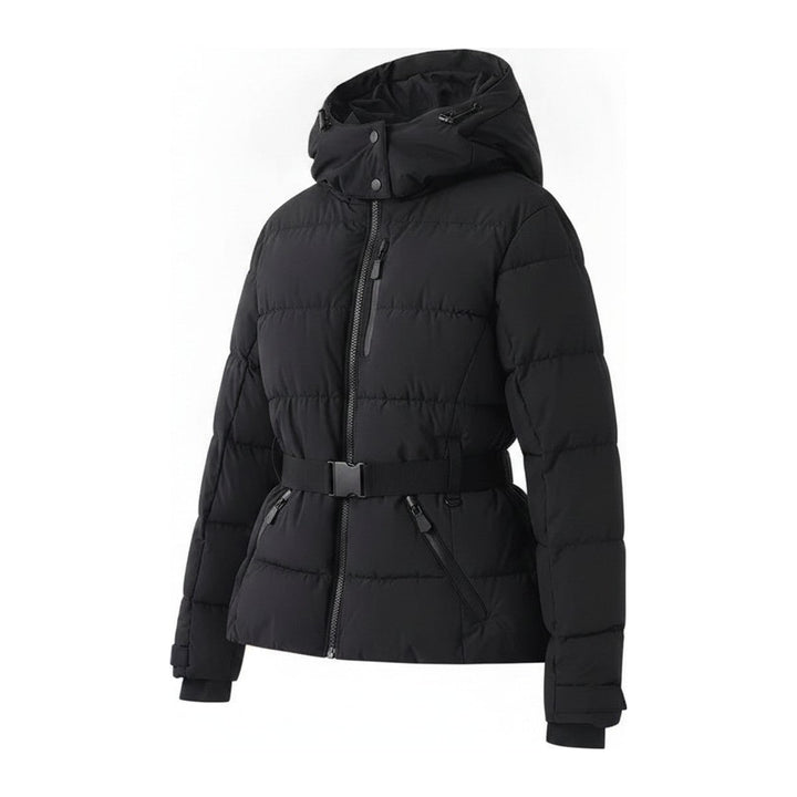 Dea – Steppjacke mit Gürtel und Kapuze - Luftfreiheit