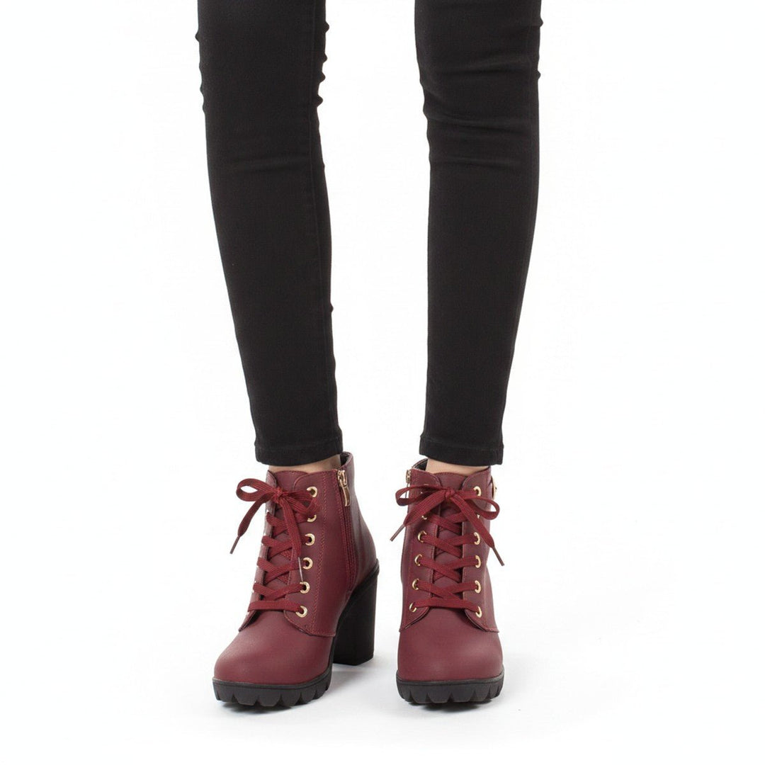 Diac – Stiefeletten mit Plateau-Schnürsohle - Luftfreiheit