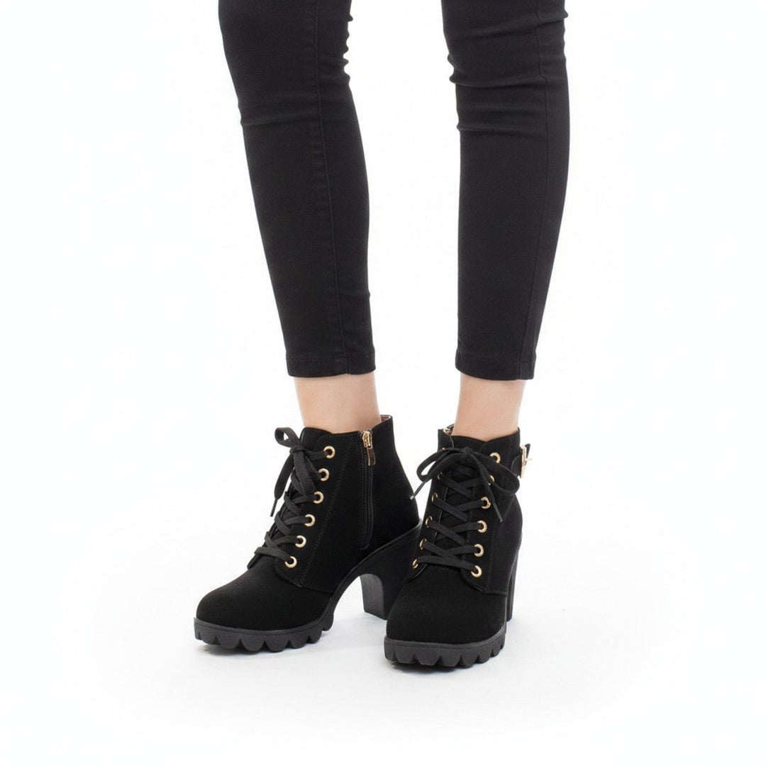 Diac – Stiefeletten mit Plateau-Schnürsohle - Luftfreiheit