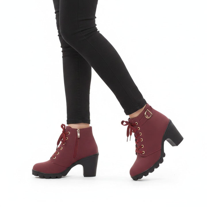 Diac – Stiefeletten mit Plateau-Schnürsohle - Luftfreiheit