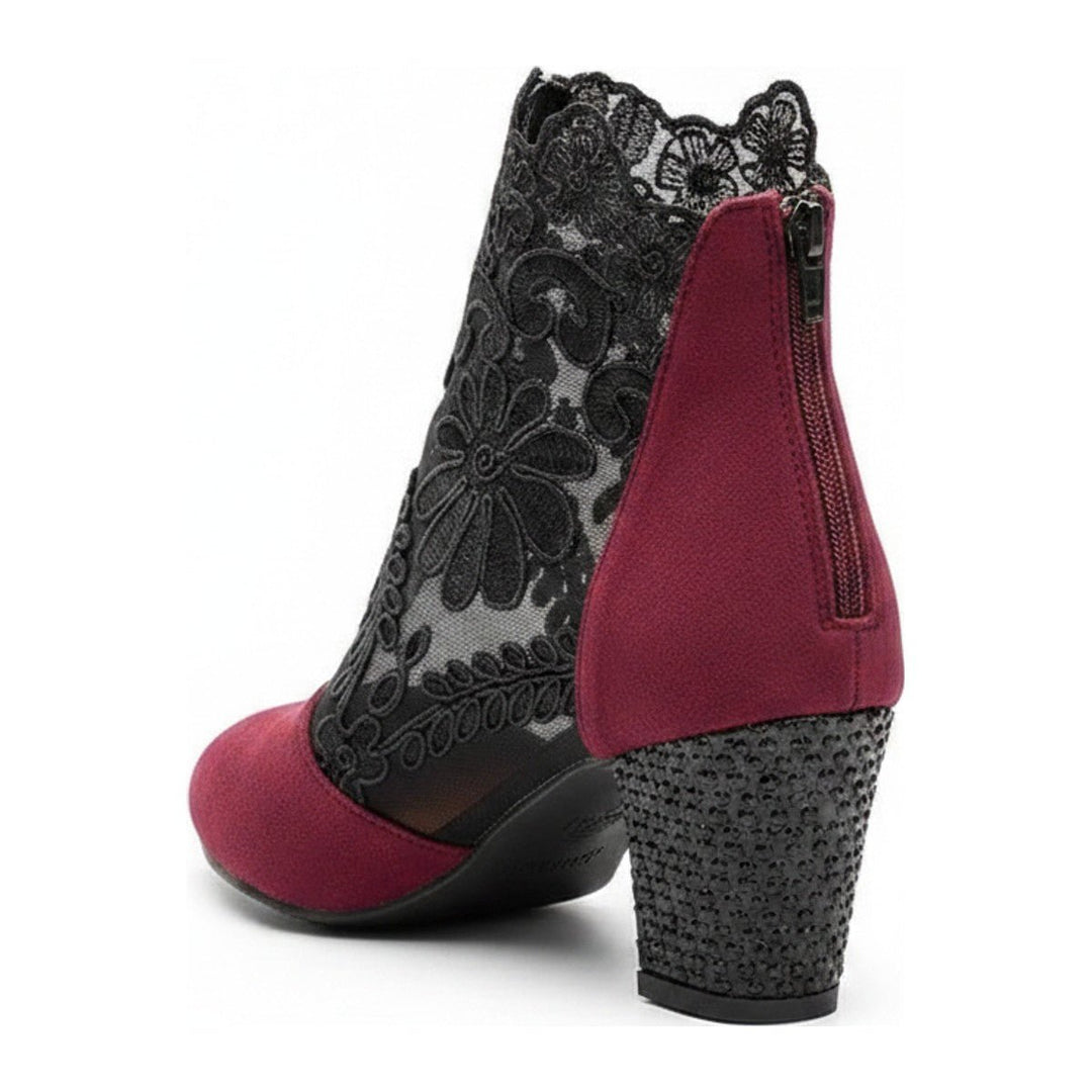 Doa – Stiefeletten mit Spitzenüberzug - Luftfreiheit