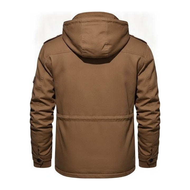 Tark – Jacken Herren in khaki – Rückansicht