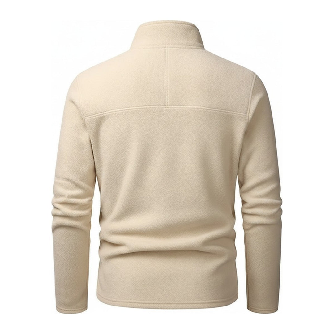 Dip – Pullover Herren in khaki – Rückansicht