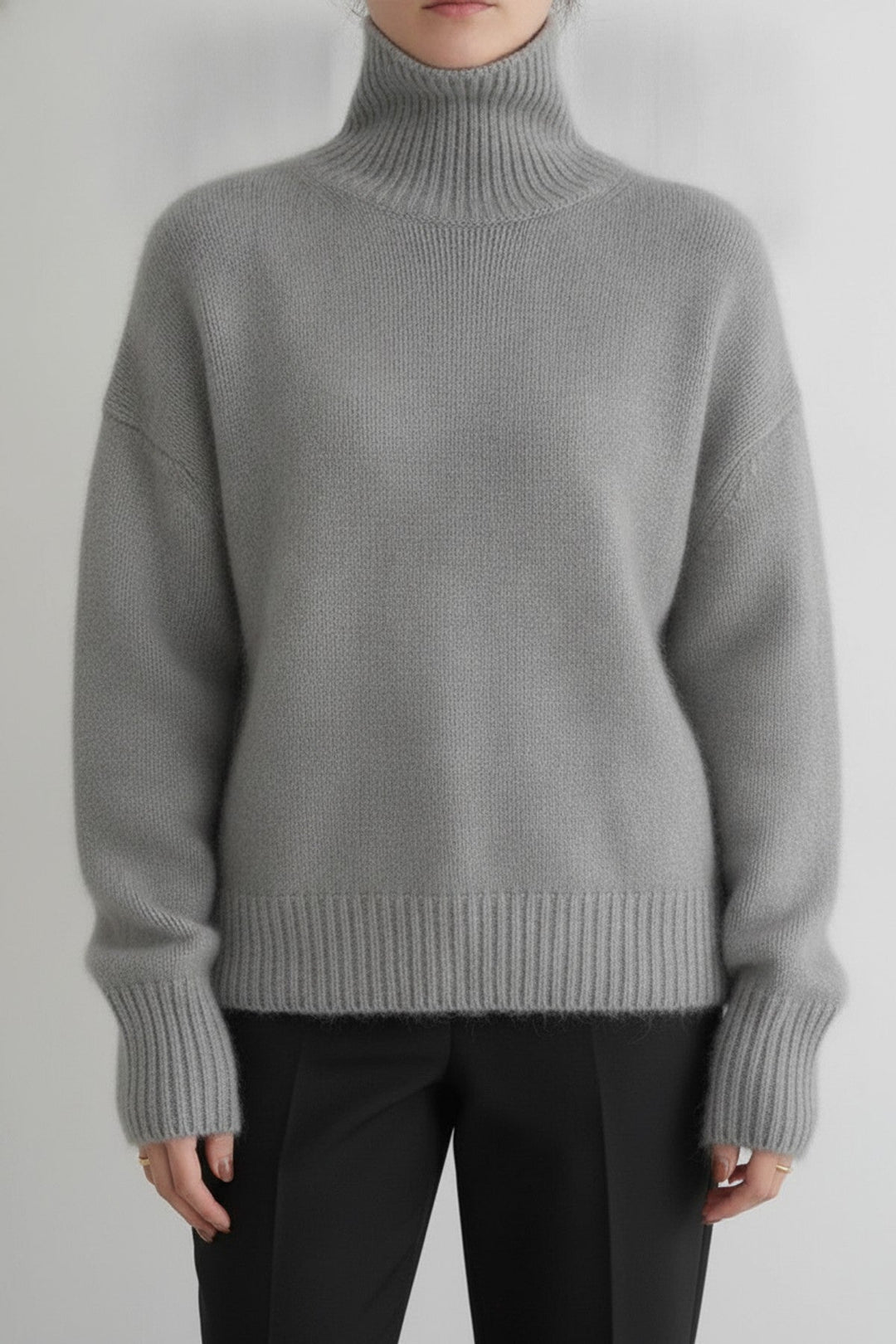 Ebi – Rollkragenpullover oversized - Luftfreiheit