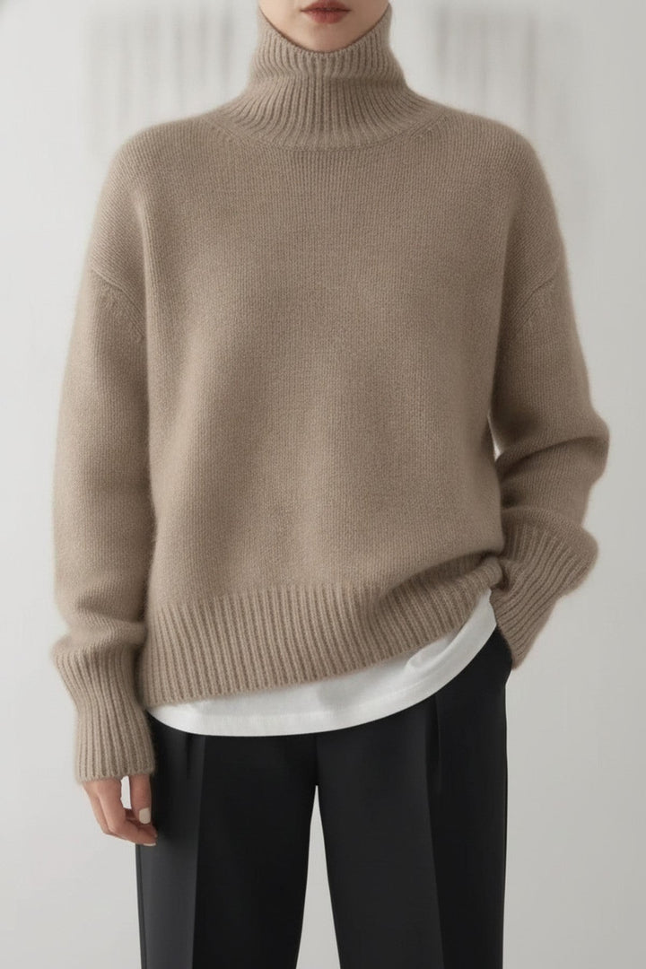 Ebi – Rollkragenpullover oversized - Luftfreiheit