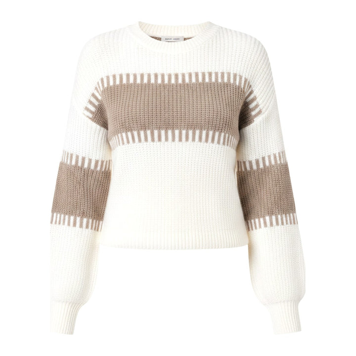Dilia – Pullover Damen in khaki – Vorderansicht